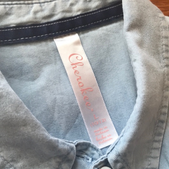 Chambray Shirt/Tank - Picture 2 of 5